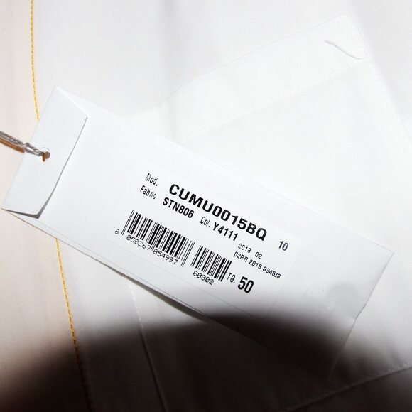 BNWT AW18 MARNI TWO-TONE REVERSIBLE SHIRT 50 - Picture 9 of 13